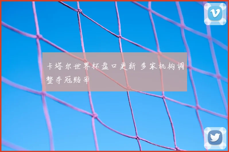 卡塔尔世界杯盘口更新 多家机构调整夺冠赔率